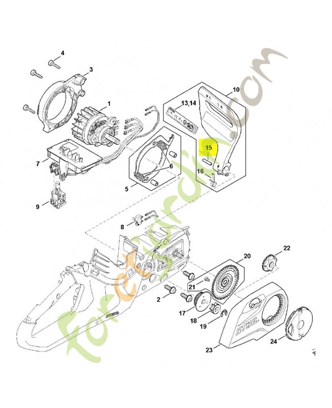 Goupille cylind. 4x28