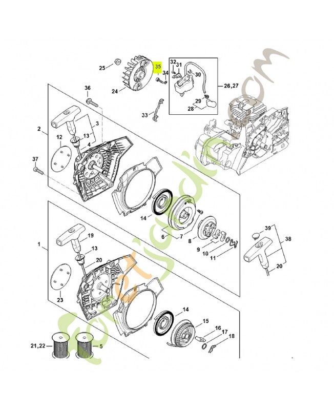 Vis cylindrique 4x20 9075-478-3022. Pièce de rechange Sithl Vis cylindrique 4x20 9075-478-3022. Pièce de rechange Sithl