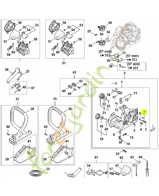Boulon 1123-162-5205 - Pièce de détachée Sithl