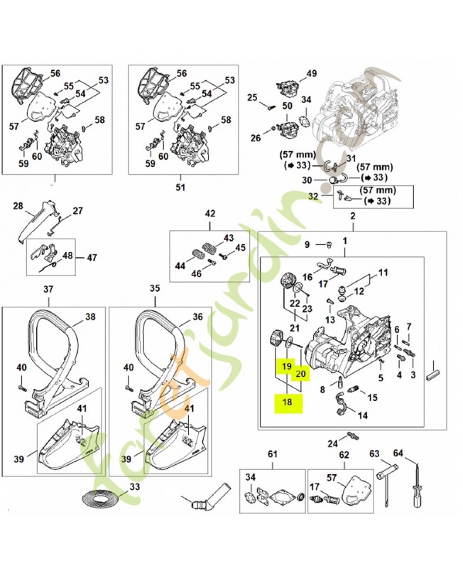 Bouchon de réservoir 0000-350-0546 - Pièce détachée Stihl Bouchon de réservoir 0000-350-0546 - Pièce détachée Stihl