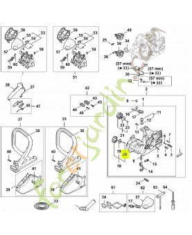 Corde référence 0000-350-0905- Pièce de détachée Sithl