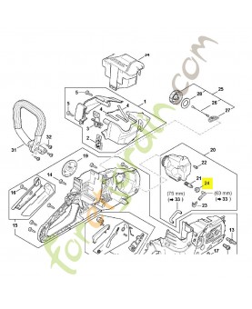 Douille Stihl ref. 4134-123-7500