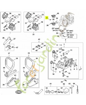 Vis cylindrique is-p5x20 9074-477-4135- Pièce de détachée Sithl