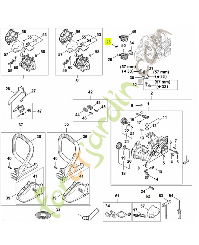 Vis cylindrique is-p5x20 9074-477-4135- Pièce de détachée Sithl