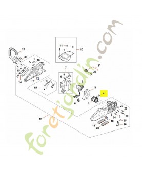 Ens. interrupteur de marche
