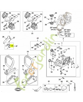 Ressort coude 1117-182-4500- Pièce détachée Stihl