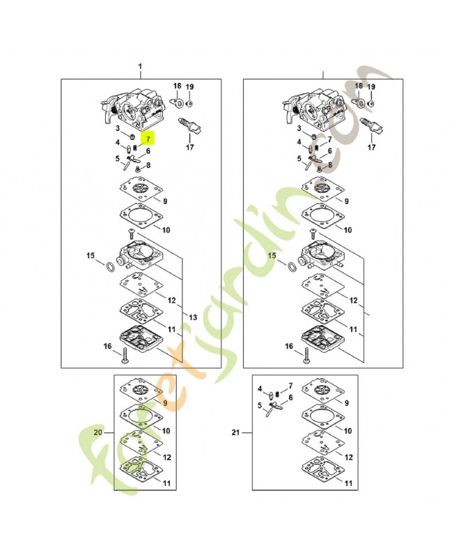 Ressort de pression 4128-122-3000- Pièce de détachée Sithl