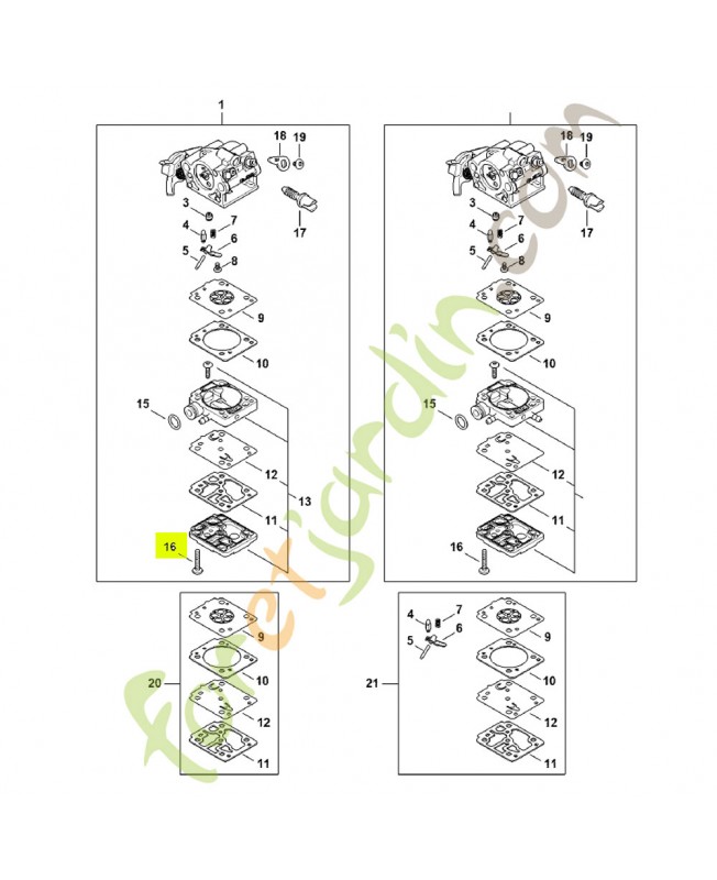 Vis d'assemblage Z000-710-Z005- Pièce détachée Stihl