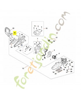 Vis parker is p6 x 19 Stihl ref. 9074-478-4425