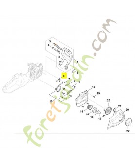 Levier stihl ref. 1121-160-5000