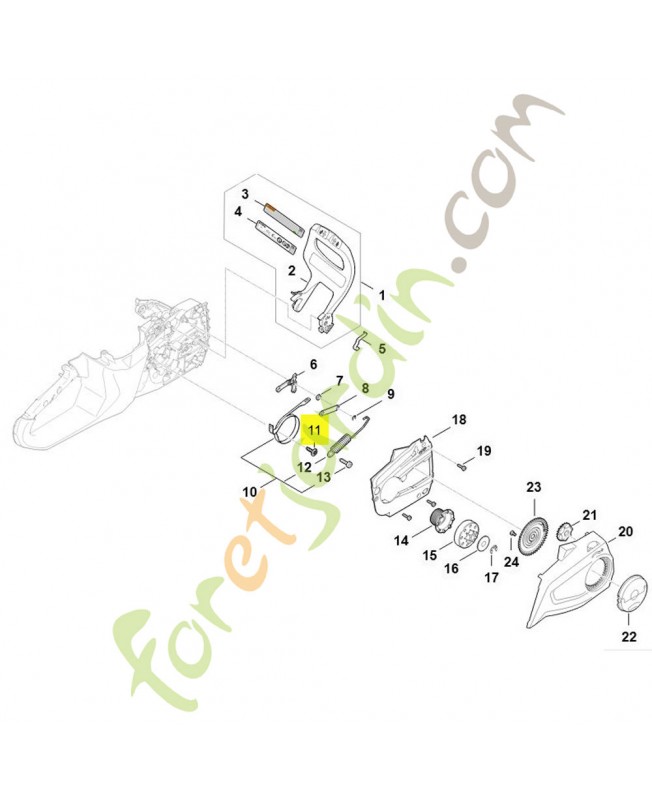 Vis cylindrique is-p 5x44