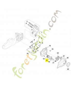 Pignon profile 1/4 7 dts