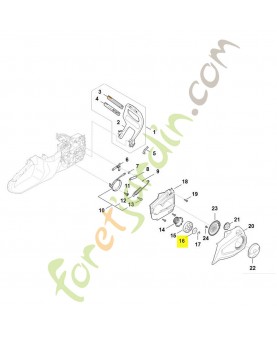 Rondelle Stihl ref. 0000-958-0506