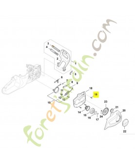 Vis cylindrique IS-P4x14 stihl réf. 9074-478-3005