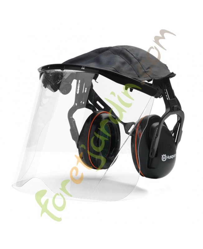 Visière en plexiglas avec protège-oreilles HUSQVARNA