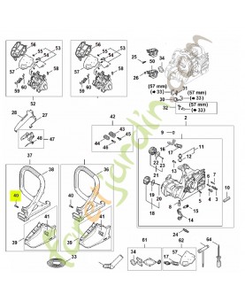 Vis cylindrique isp 6x21.5 9074-478-4475. Pièce de rechange Sithl