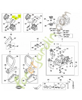 Faisceau de câbles 1148-440-3000- Pièce détachée Stihl
