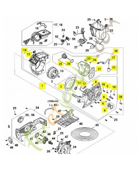 Moteur électrique avec carter