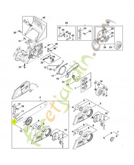 Vis m4x5 Stihl ref. 9041-319-0600