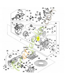Roulement rainuré à billes 6803-2rs