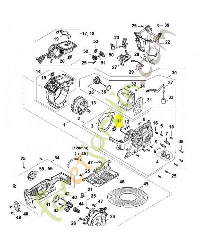 Roulement rainuré à billes 6803-2rs