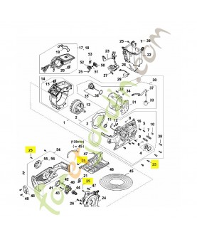 Vis taraud p5x16 9104-007-4270. Pièce de rechange Sithl / Vicking