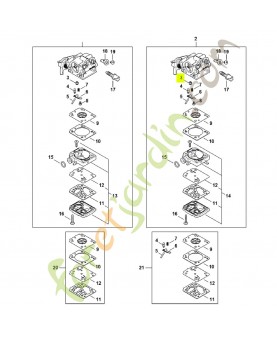 Gicleur fixe 0,44 mm 1130-121-5601- Pièce de détachée Sithl