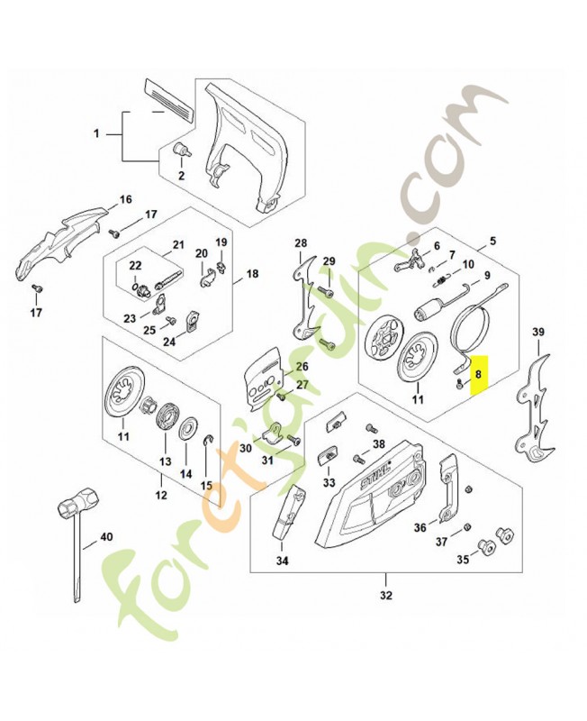 Vis cylindrique is m4 x 10