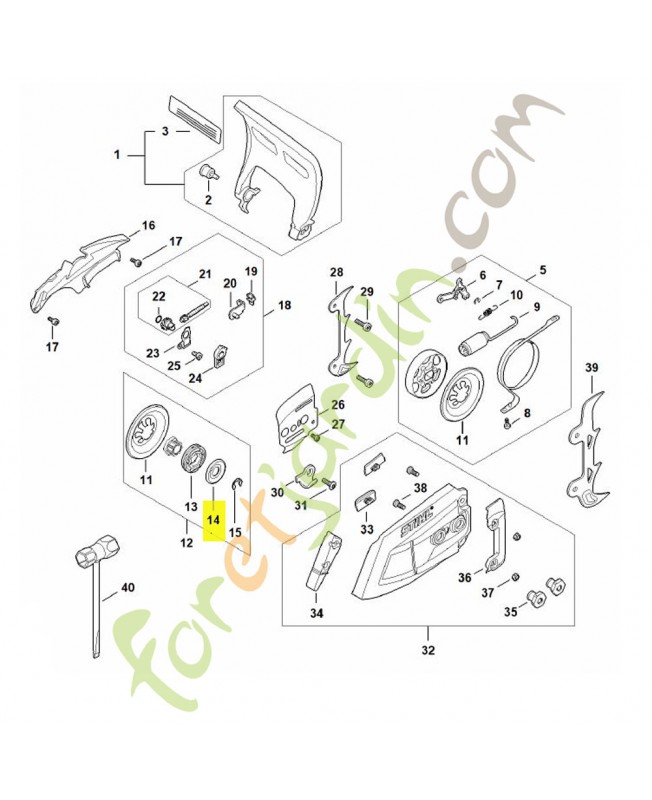 Rondelle d'arrêt (anneau)