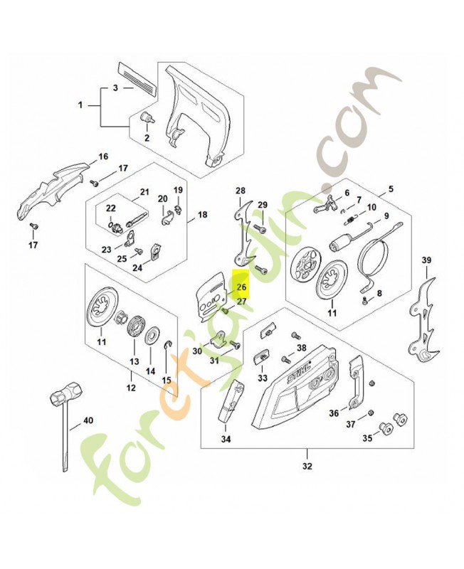 Tôle latéral intérieure