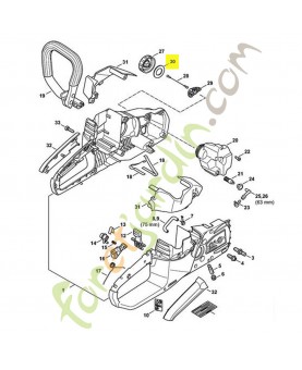 Anneau de joint Stihl Réf 0000-359-1240
