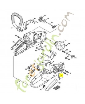 Pompe à huile Stihl ref. 1123-640-3200