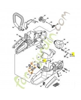 Tuyau essence 10 metres Stihl ref. 0712-923-8004