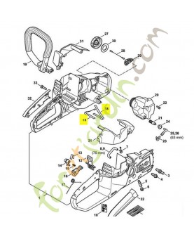 Ressort stihl réf. 4522-791-3100