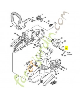 Douille Stihl ref. 4134-123-7500