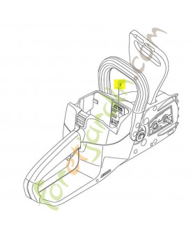 Plaque indicatrice numéro de machine