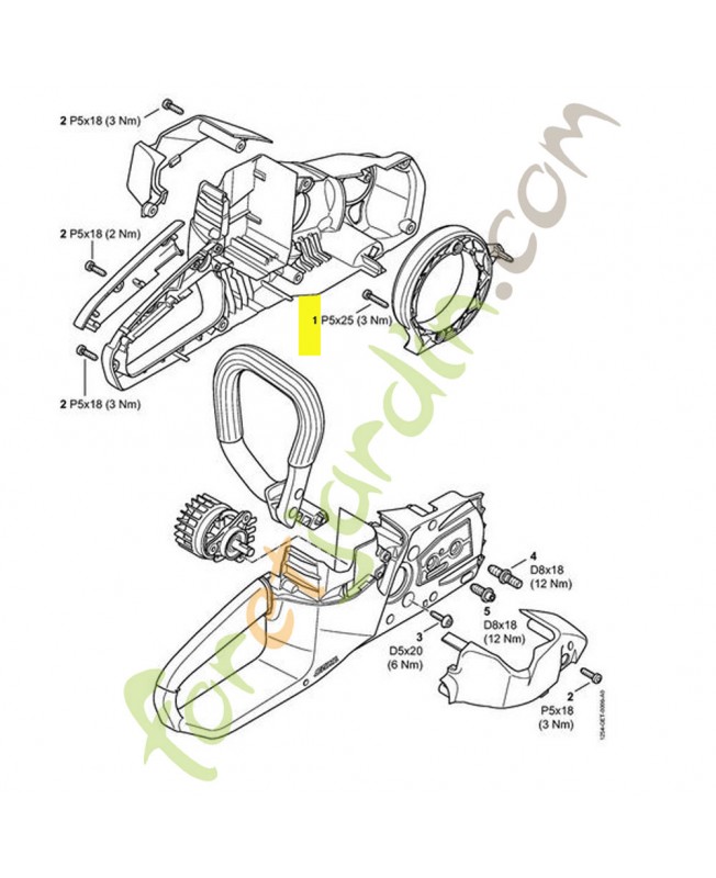 Vis cylindrique is-p 5x25
