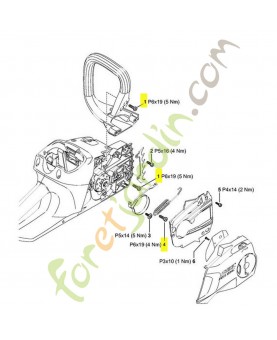 Vis parker is p6 x 19