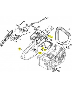 repères 2-4-22 à 24 et 33 Carter