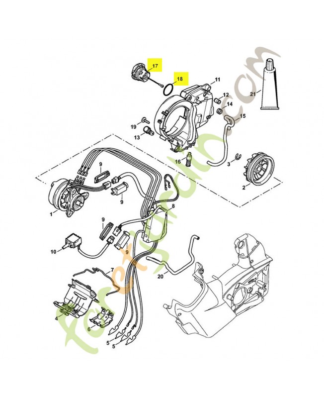 Bouchon de réservoir