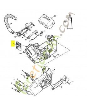 Pictogramme d'avertissement msa t