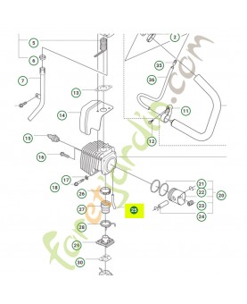 Durite d'essence 581756134 - Pièce de détachée Husqvarna