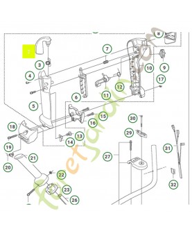 Gachette 537263401- Pièce de détachée Husqvarna