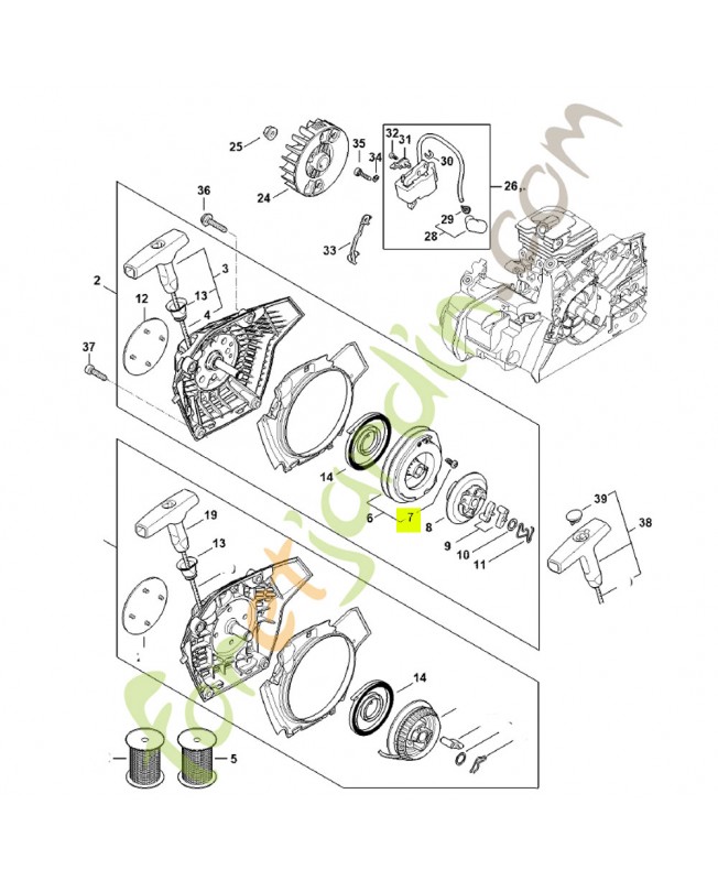 Vis cylindrique is-p4x10 9074-478-2970- Pièce de détachée Sithl