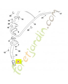 Amortisseur en caoutchouc