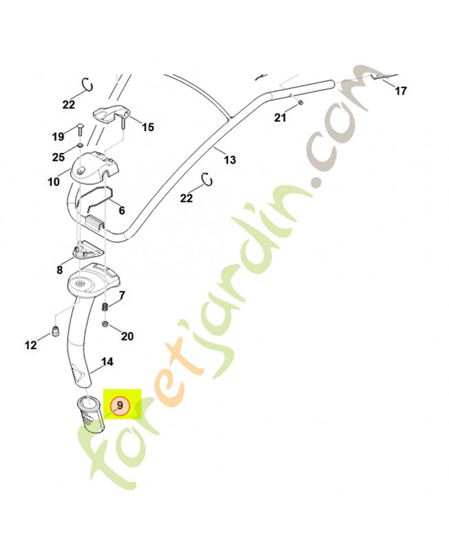 Amortisseur en caoutchouc
