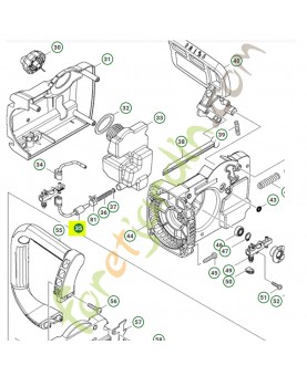Connecteur Husqvarna ref. 589690040