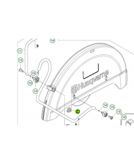 Raccord Husqvarna ref. 576798403