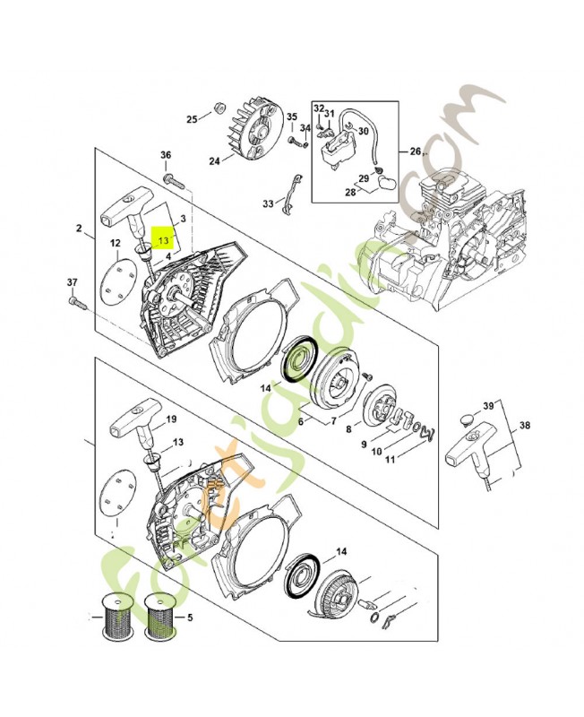 Douille Stihl Réf 1110-084-9102