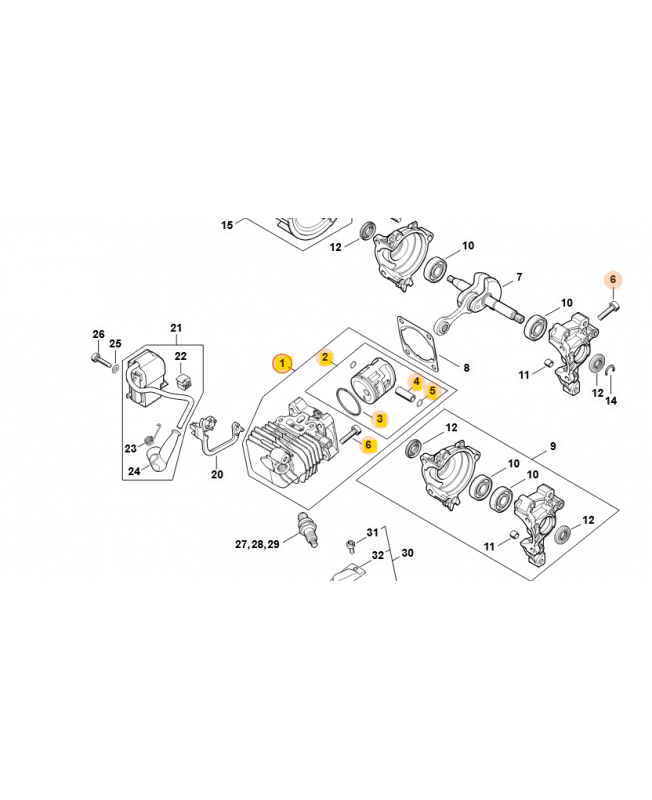 cylindre-stihl cylindre-stihl